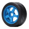 1/7 Off-Road Belted Tires Wheels Rims for RC for ARR-MA 1:7 for FEL-Ony for INFR-ACTIN for LIMI-TLESS 1/8 TLR Tuned for TYP-HON 6S(Blue) view 4