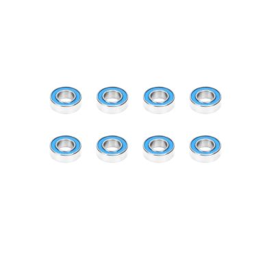 10 * 5 * 4mm Sealed Miniature Ball Bearing Metric Blue Rubber B021 for RC Car 1/10 for HPI WR8 Flux Bullet ST MT RS4