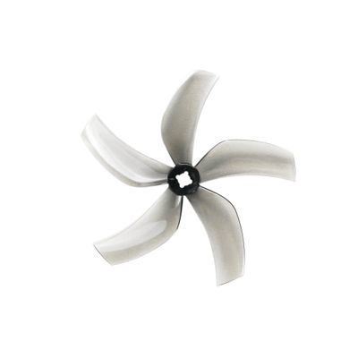 AYDCMC 2Pairs D90 90mm-5 5-Blade PC Propeller Compatible with FPV Racing 3.5inch Drones Replacement Parts Replacement Blades(White)