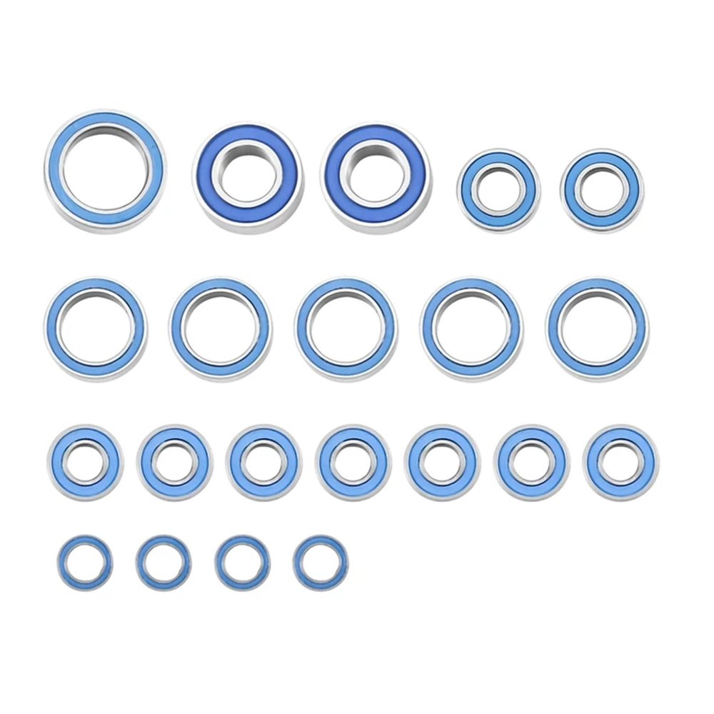 21Pcs Sealed Bearing Kit for Tra-xxas for Sl-ash 4X4 VXL for Rus-tler for Stam-pede HQ727 for Remo 1/10 RC Car Upgrade Parts Accessories