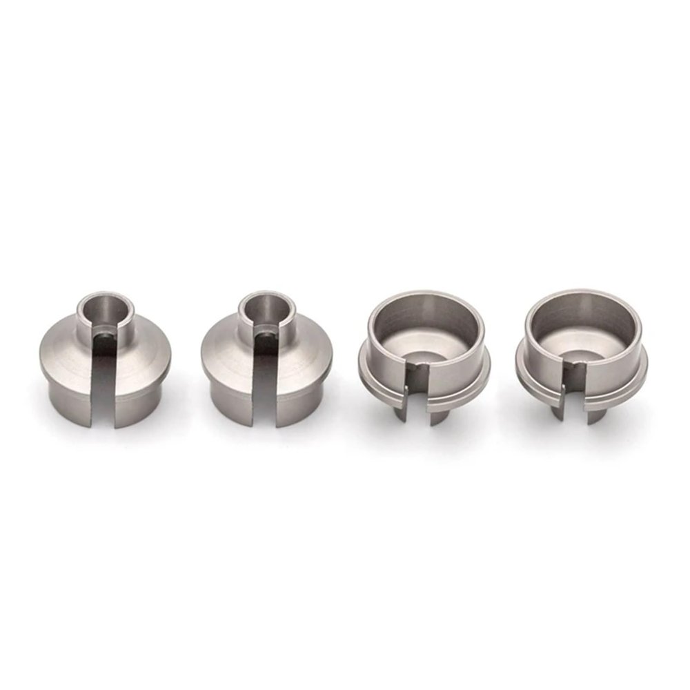 4Pcs Metal Shock Spring Cups for Team for Cor-Ally for Kro-nos XP 6S XTR 1/8 RC Car Upgrades Parts Accessories