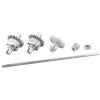 3Pcs All Metal Differential Main Axie Drive Shaft Gears Set for Ho-sim for XLH 9125 RC Car Upgrade Parts Accessories view 2