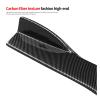 Car Rear Bumper Splitters Aprons Trunk Lip Spoiler Diffuser Wrap Angle Protector ABS Compatible For Ferrari California 2009 2012 2015 2018(Matte Black) view 3