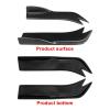 Car Rear Bumper Splitters Aprons Trunk Lip Spoiler Diffuser Wrap Angle Protector ABS Compatible For Ferrari California 2009 2012 2015 2018(Matte Black) view 4