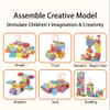 234Pcs Electric Montessori Building Blocks for Toddlers 3-5 4-8, Motorized Gear Construction Toy with Power Drill, STEM Educational Learning Set for Kids, DIY Moving Models, Birthday Gift for Boys view 3