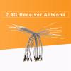 20pcs 2.4G ABS Aircraft Receiver Antenna for FrSky Futaba RC Model Builder Connector view 2