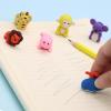 12 Card-Creative Cartoon Animal Primary School Student Rubbing Learning Examination Art Painting Stationery-Animal-Random Style view 4