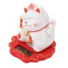 Solar Fortune Cat, Prosperous Life Waving Chinese Cat Solar Powered Lucky Cat for Home Office, Car Decor (2314A) view 4