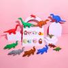 10 Card/Box-Creative Personality Cartoon-Shaped Rubber Rubbing Student Personality Exam Learning Stationery-ER-5373 Zoo 10 Calories/Box view 3