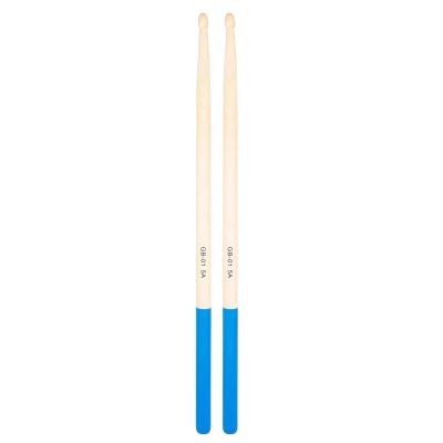 1Pair 5A/7A Drum Stick Comfortable Hand Grip Drumstick Nonslip Light Weight Maple Wood Drumsticks For Drummer Beginner
