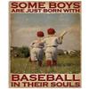 500 Piece Baseball Teenager Back View Some Boys are Born to Like Baseball Great Jigsaw Puzzles for Adults Dog Puzzles for Adults Toys Gift Family Decoration Puzzles view 1