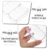 Gogogmee 5pcs Box Professional Poker Chip Holder Acrylic Poker Chip Tray Card Sorting Tray view 4