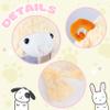 Bubblepompom Lamb Hat with Ears Moving Jumping Pop Up Beating Sheep Hat Plush Farm Animal Holiday Cosplay Dress Up Funny Party Gift for Kids Boys Girls, 22'' view 4