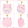ABEARCAR Cute Cat Plush Birthday Gifts for Girls, Soft Cat Plushies Toy Pink Pillow Cat Stuffed Animals Gift for Girlfriend Kids Birthday 8" Cat Stuffed (Small Cat Plush) view 4