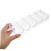 CIYODO 5pcs Box Convenient Poker Chip Case Portable Poker Chip Tray Rack Holder view 4