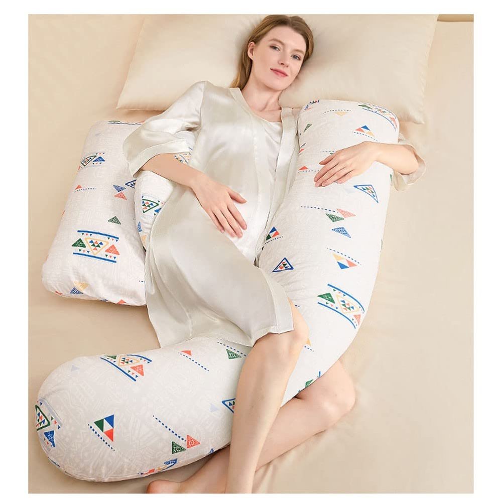 ADAOQIN Pregnancy Pillow for Pregnancy Pregnancy Pillows for Sleeping 150CM Maternity Separate Support,Side Sleeping and Back HIPS, Legs Support for Pregnant Women