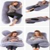 ADAOQIN Pregnancy Pillows,U Shaped Maternity Pillows for Sleeping,Body Pillow for Pregnant Women,Maternity Pillow for Support with Velvet Cover 1,130x70cm view 3