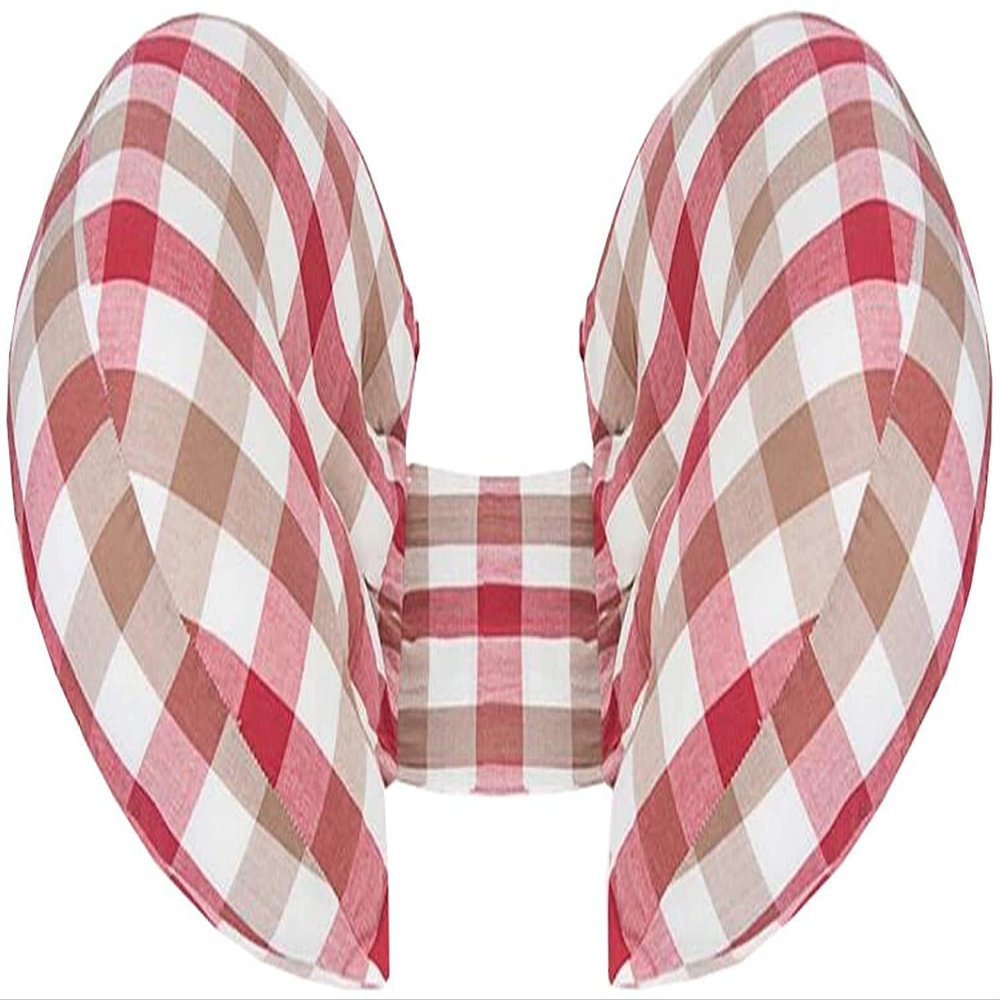 ADAOQIN Maternity Pillow Maternity Pillow for Pregnant Women Pregnancy Pillow for Side Sleeper Double Wedge Pillow for Maternity Side Sleeping Pillow for Belly Waist Back Support Detachab