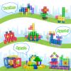 Apluses Magnetic Building Blocks - Transparent Magnetic Cubes, STEM Magnet Toddler Boys Toys for Kids Age 3-5, Travel Sensory Autism Preschool Montessori Toys for 3+ Year Old, Birthday Girls Gifts view 4