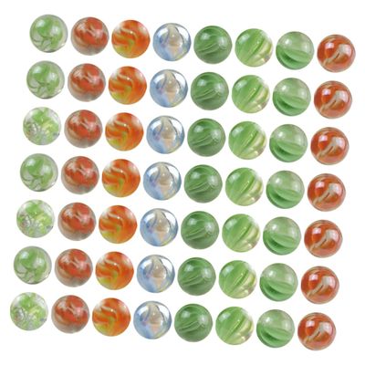 Vaguelly 100pcs Glass Marbles for Boy Girl Fish Tank Hydroponic Plant Decoration Assorted Glass for Home Decor and Games