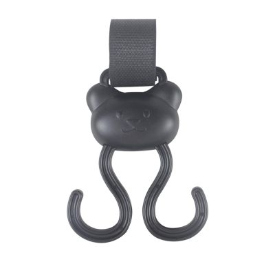 Adjustable Strollers Accessory Hanger Clip Double Hook Easy Installation Without Tool Required for Busy Parents