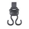 Adjustable Strollers Accessory Hanger Clip Double Hook Easy Installation Without Tool Required for Busy Parents view 1