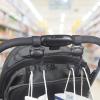 Adjustable Strollers Accessory Hanger Clip Double Hook Easy Installation Without Tool Required for Busy Parents view 2