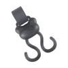 Adjustable Strollers Accessory Hanger Clip Double Hook Easy Installation Without Tool Required for Busy Parents view 3