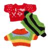 HEMOTON 3 Pcs Bear Clothes Tee Bear Sweater Bears Stuffed Animal Clothes Cute Tiny Clothes DIY Bear Toy for Stuffed Bears Doll with 9 - 11 Inch view 1