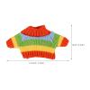 HEMOTON 3 Pcs Bear Clothes Tee Bear Sweater Bears Stuffed Animal Clothes Cute Tiny Clothes DIY Bear Toy for Stuffed Bears Doll with 9 - 11 Inch view 2