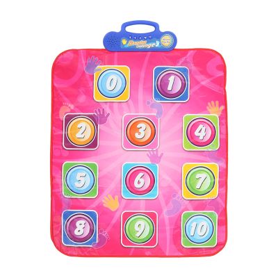 HKINBAS Children's Toys Fit for Kid Dance Mat Boys Girls Home Funny Volume Adjustable Electronic Musical Dance Pad for Holiday Party (Number)