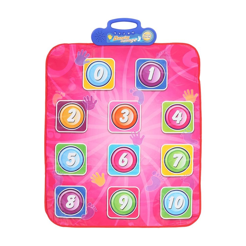 HKINBAS Children's Toys Fit for Kid Dance Mat Boys Girls Home Funny Volume Adjustable Electronic Musical Dance Pad for Holiday Party (Number)