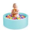 COZYTRAUM Foam Ball Pit, 35"x 12" Ball Pits for Toddlers, Soft Round Kiddie Baby Ball Pool for Kids, Ideal Gift for Babies Indoor Outdoor Game, Balls Not Included,Blue... view 1