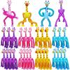 32Pcs Telescopic Suction Cup Giraffe Toys, Suction Pop Tubes Giraffe Sensory Toys, Pop Fidget Toys for Toddler Travel, Easter Basket Stuffers Party Favor Birthday for Kids Boys Girls view 1