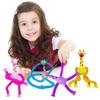 32Pcs Telescopic Suction Cup Giraffe Toys, Suction Pop Tubes Giraffe Sensory Toys, Pop Fidget Toys for Toddler Travel, Easter Basket Stuffers Party Favor Birthday for Kids Boys Girls view 3