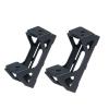 MORFUM RC Car LED Lights Headlights Headlamp Square Lens Spotlight 4PCS Compatible with 1/10 RC Crawler Car TRX4 TRX6 Axial SCX10 90046 RR10 D90 Upgrades Parts (B-6 Holes) view 4