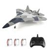 Dodoore RC Plane Remote Control Airplane, 2 Channel RC Fighter, 2.4GHz 3-Axis Gyro Stabilizer Foam Plane, Ready to Fly Fixed-Wing RC Aircraft with 3 Batteries, Easy to Fly for Beginners view 1