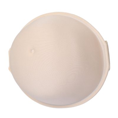 Fake Pregnancy Belly Sponge Belly, Film Props Tv Series Props Spoof Artificial Pregnant Bump Costume Cosply, Big Belly Prop Sponge Beer Belly with Adjustable Straps for Stage (L)