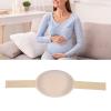 Fake Pregnancy Belly Sponge Belly, Film Props Tv Series Props Spoof Artificial Pregnant Bump Costume Cosply, Big Belly Prop Sponge Beer Belly with Adjustable Straps for Stage (L) view 2
