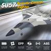 Dodoore RC Plane Remote Control Airplane, 2 Channel RC Fighter, 2.4GHz 3-Axis Gyro Stabilizer Foam Plane, Ready to Fly Fixed-Wing RC Aircraft with 2 Batteries, Easy to Fly for Beginners view 3