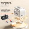 2-in-1 Automatic Card Shuffler & Dealer, Intelligent Voice Card Dealer, with 4 Wireless Dealer Buttons, Support Multi-Angle Dealing, Dealing Distance & Speed Adjustable, for Different Playing Cards view 4