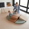 ZICOTO Fun Climbing Toy Set for Toddlers Aged 1-3 - Incl. Crawl Through Tunnel & PU-Leather Climbing Blocks for Unlimited Indoor Fun - Perfect Foam Play Gym for Baby/Kids to Safely Learn New Skills view 2