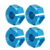 12mm Universal Wheel Hex Hub Adapter Upgrade Accessory for 1/10 Scale RC Car Sports Car Offroad Car Kit [Blue, 6mm] for RC Enthusiasts (6.0MM blue) view 1