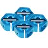 12mm Universal Wheel Hex Hub Adapter Upgrade Accessory for 1/10 Scale RC Car Sports Car Offroad Car Kit [Blue, 6mm] for RC Enthusiasts (6.0MM blue) view 2