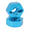 4Pcs Metal 12MM Wheel Hex Adapter for Tamiya TT01 TT-01 TT02 XV01 TB-04 WT-01N 1/10 RC Car Upgrade Parts view 2