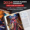CraftyCrocodile Dungeons and Dragons 2024 Player's Handbook Bundled with DND 6 Dice Sets, Flannel Bags, Complete Printable Kit - Core Rulebook with D&D Starter Set Accessory - Tabletop Board Game view 2