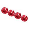 12mm Universal Wheel Hex Hub Adapter Upgrade Accessory for 1/10 Scale RC Car Sports Car Offroad Car Kit [Blue, 6mm] for RC Enthusiasts (5.0MM red) view 1