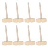Wooden Mallet, 30 Pieces, Mini Birch Hammer to Improve Grip and HandEye Coordination, Break Cakes and Break Chocolate, Suitable for Children's Toys view 3