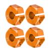12mm Universal Wheel Hex Hub Adapter Upgrade Accessory for 1/10 Scale RC Car Sports Car Offroad Car Kit [Blue, 6mm] for RC Enthusiasts (6.0MM gold) view 4