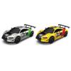 RACEXCALE Mega Loop Racer - 1:43 Scale Slot Car Track Set with Magnetic Cars & Dual-Speed Controllers for Thrilling Racing Fun view 4